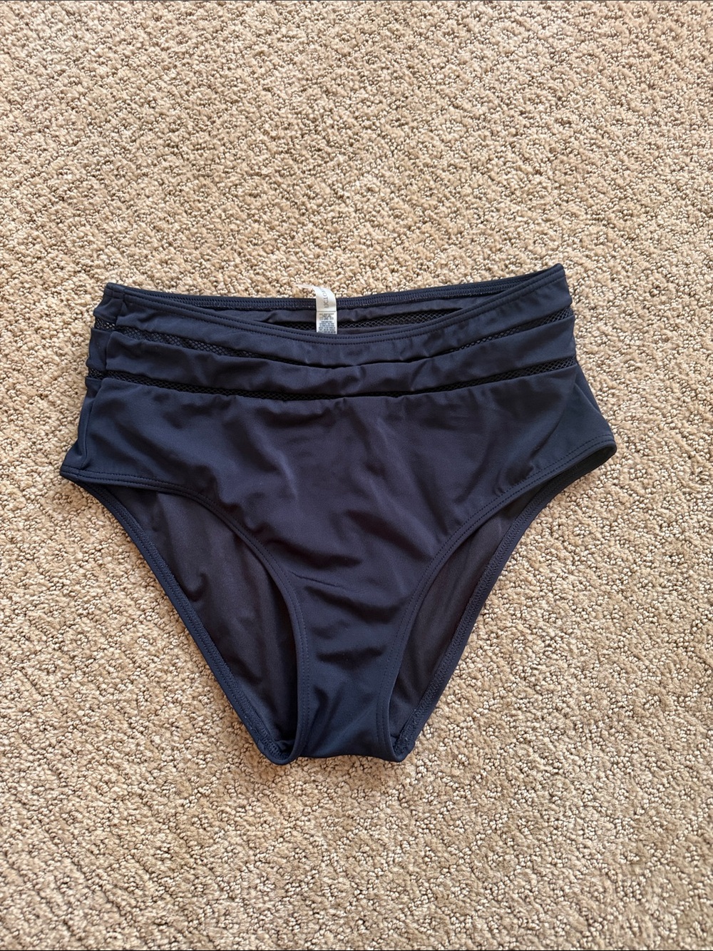 Victoria's Secret High-Waist Bikini Bottoms - Black